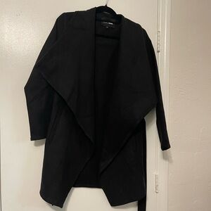 Fashion Nova Black Trench Coat